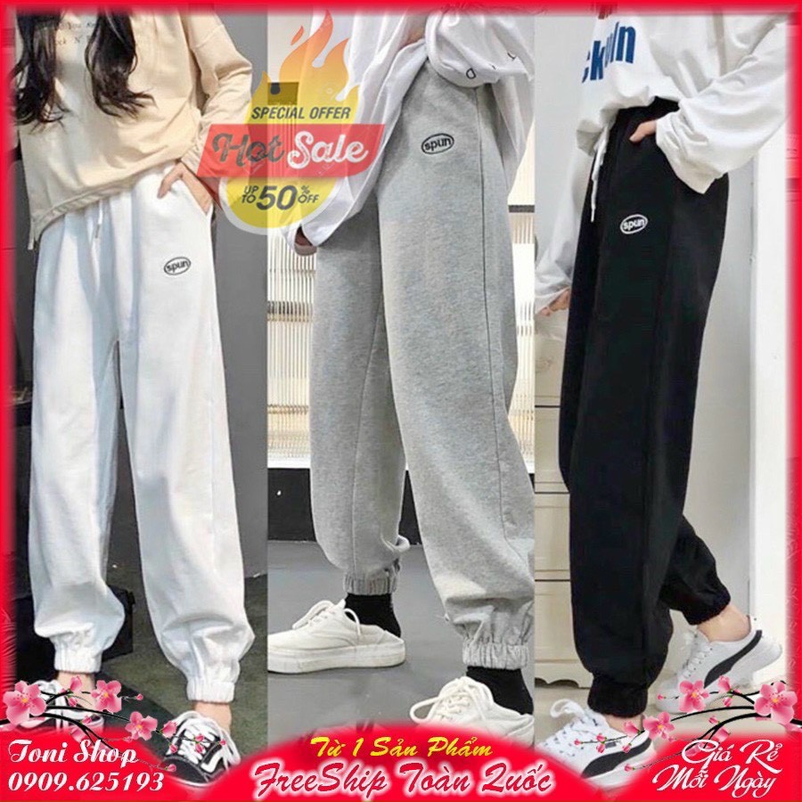 Quần jogger from rộng dài  nỉ bo chun siêu chất TTSLA0475