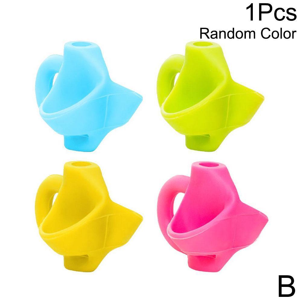 1 Hộp Đựng Bút Silicone Màu Sắc Ngẫu Nhiên T9F4