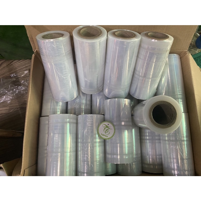 Màng PE 20cm quấn hàng, màng co quấn Bụng..Hàng Chuẩn- Chất Lượng- Loại 1
