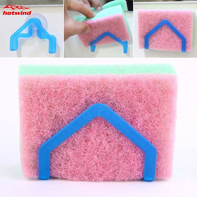Giá để miếng bọt biển rửa chén gắn bồn rửa tiện lợi