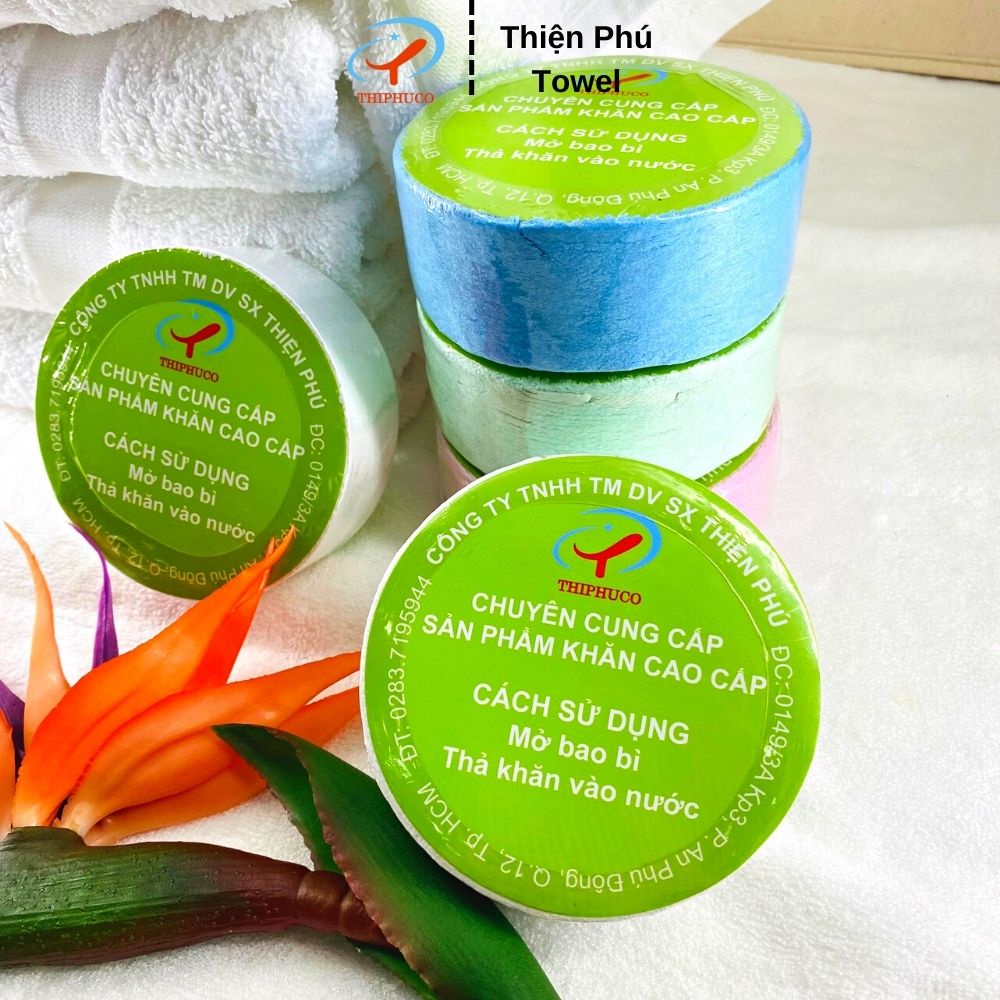[Mã BMLTA50 giảm đến 50K đơn 99K] Khăn Tắm Nén Du Lịch THIPHUCO 50*100 Siêu Thấm Nước Tốt Vải Sợi Tự Nhiên Tái Sử Dụng | BigBuy360 - bigbuy360.vn