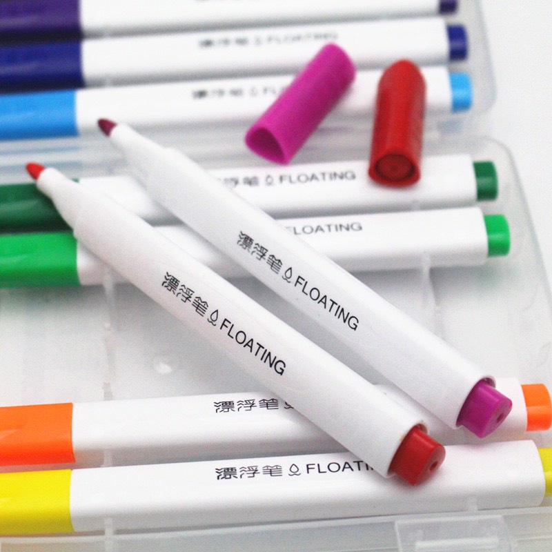 Bút Nước Ma Thuật Bộ 12 Màu Vẽ Hình Nổi Trên Nước Theo Phương Pháp Montessori Cho Trẻ Bắt Mắt Siêu Rẻ