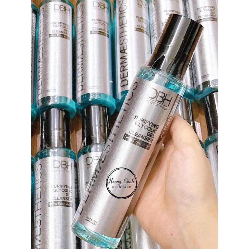 Sữa rửa mặt dạng gel DBH PURIFYING GLYCOLIC GEL CLEANSING