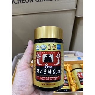Sét cao sâm 365 loại 240g x 4 lọ