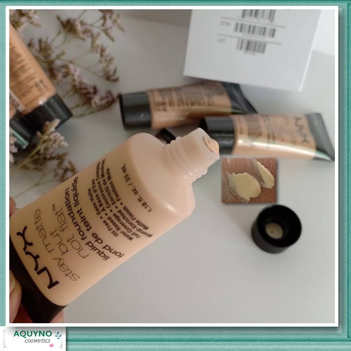 Kem Nền Kiềm Dầu NYX Stay Matte But Not Flat Liquid Foundation | BigBuy360 - bigbuy360.vn