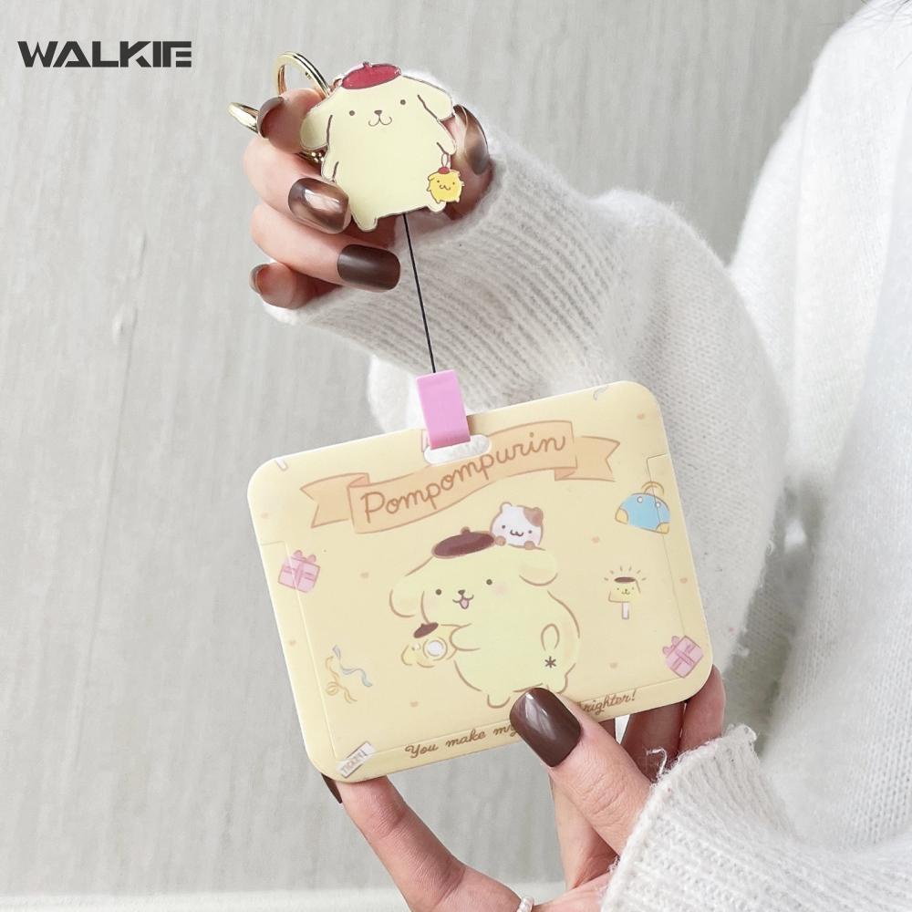 Ví Đựng Thẻ Id Kèm Móc Khóa Hình Kuromi Dễ Thương