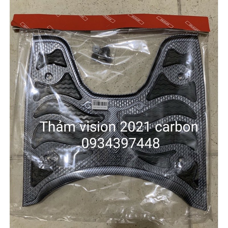 THẢM GÁC CHÂN VISION 2021 CARBON / CROM