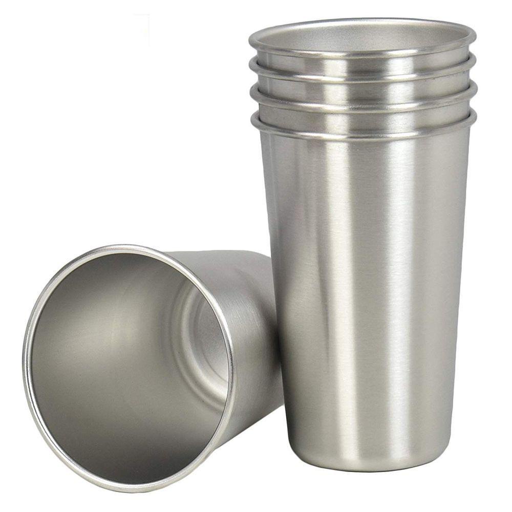 Cốc Uống Bia Bằng Thép Không Gỉ 304 GOGOUP 350 / 500ml