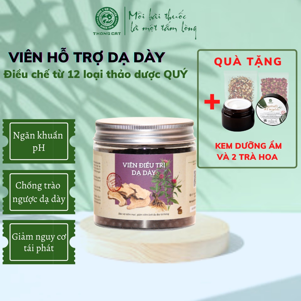 Viên dạ dày thảo mộc Đông y gia truyền Thông Cát