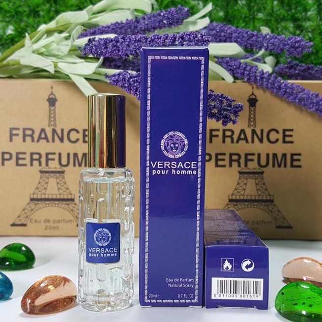 Nước hoa mini Versace Xanh nam 20ml dạng xịt-mẫu 4d- Mùi Ver_sace pour homme