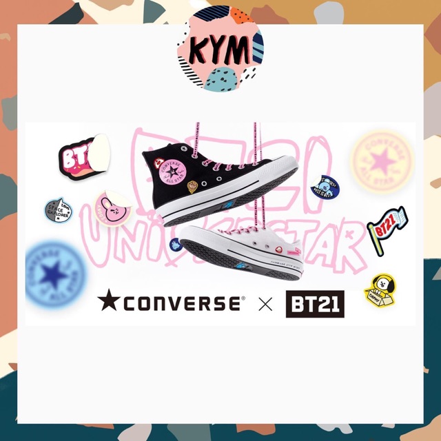 [COD BILL] ORDER Giày Converse BT21 new colection