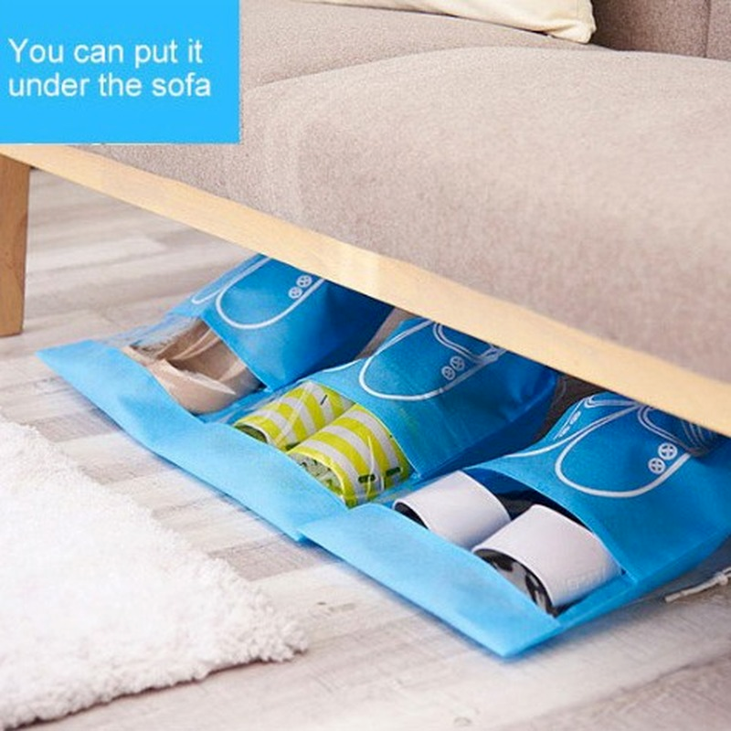 Túi đựng giày bằng vải không dệt chống bụi tiện dụng đa năng