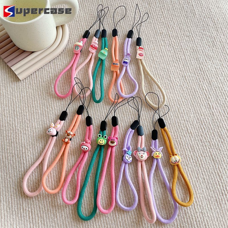 Dây đeo cổ tay bằng cotton nhẹ họa tiết hoạt hình Melody nhiều màu dễ thương có thể điều chỉnh
