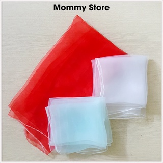 Khăn bóng bay, khăn voan lớn dùng che mặt chắn bụi cho bé 60 x 70 cm