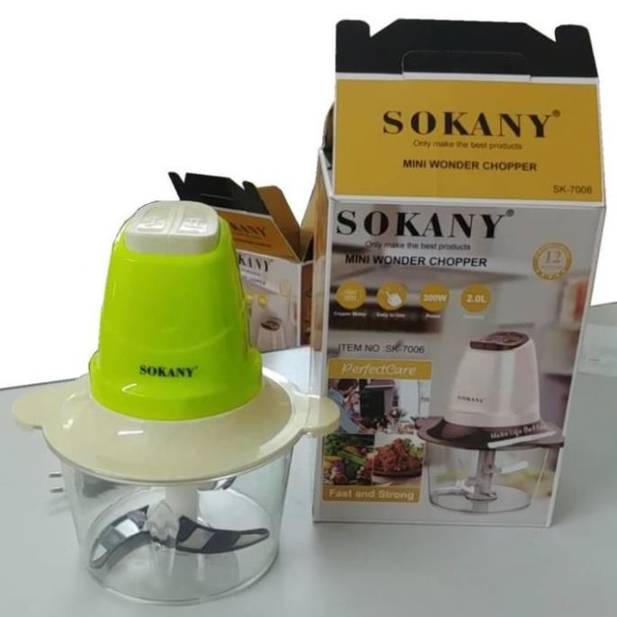 Máy Xay Thịt Sokany 2 Chế Độ Siêu Khoẻ