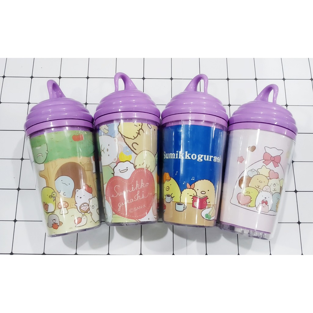 cốc 2 lớp sumikko CN13 cốc giữ nhiệt ly 2 lớp cốc làm lạnh dễ thương 250ml