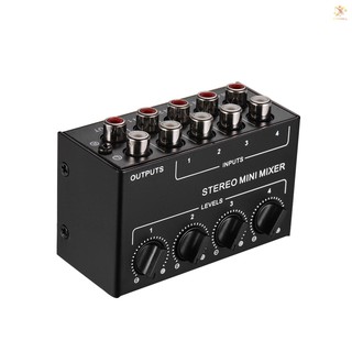 Thiết bị phối âm thanh 4 kênh rca