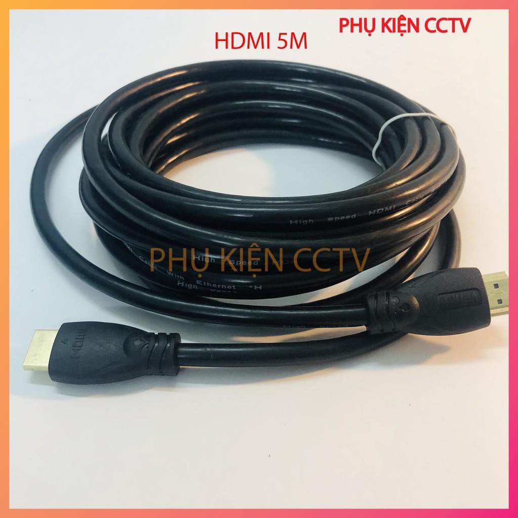 Dây Cáp HDMI Tròn 15m/10m/5m/3m/1.5m Chất Lượng hình ảnh 2K/ Full HD