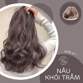 Thuốc nhuộm tóc Nâu khói trầm không tẩy Buddyhairs