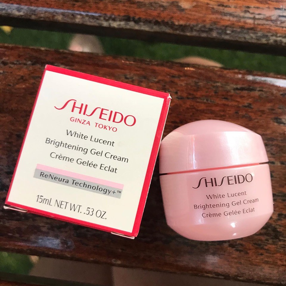 KEM DƯỠNG TRẮNG DA BAN ĐÊM SHISEIDO WHITE LUCENT BRIGHTENING GEL CREAM 15ML CHÍNH HÃNG - 3703