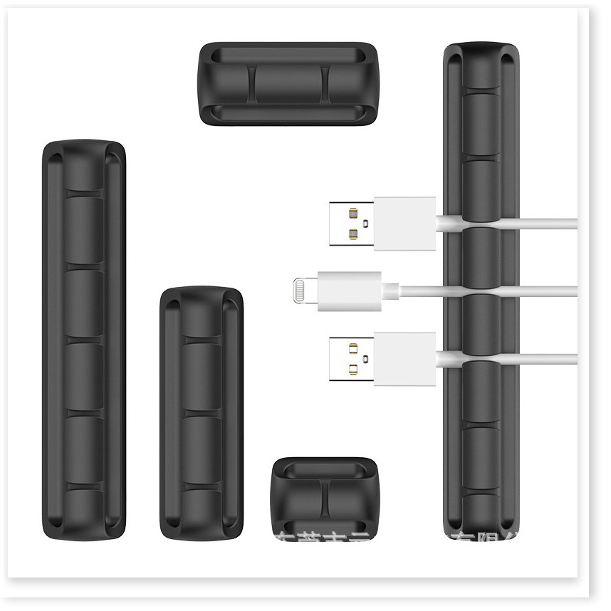 Dụng cụ silicon cố định 7 đầu dây sạc CM-07
