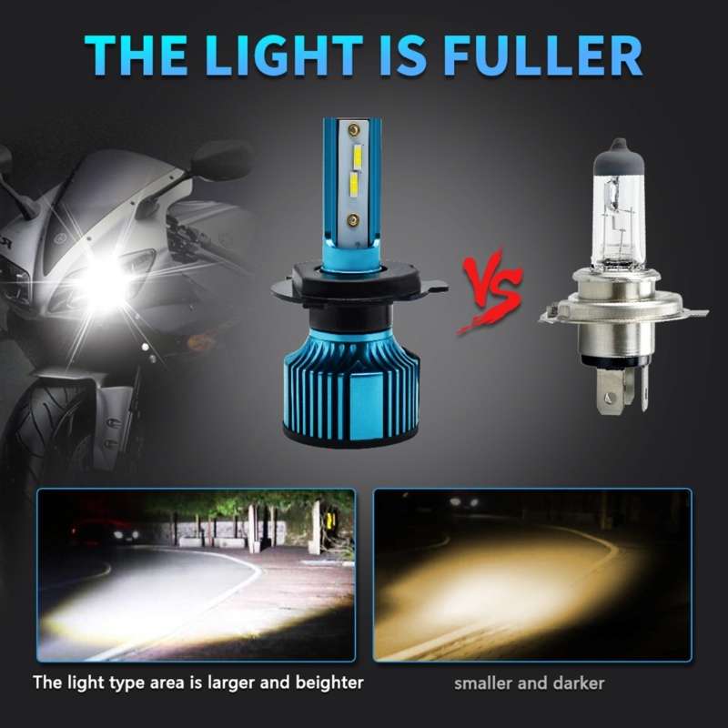 Bóng Đèn Pha LED 100W 10-32V Ánh Sáng Cao / Thấp Chuyên Dụng Cho Xe Hơi