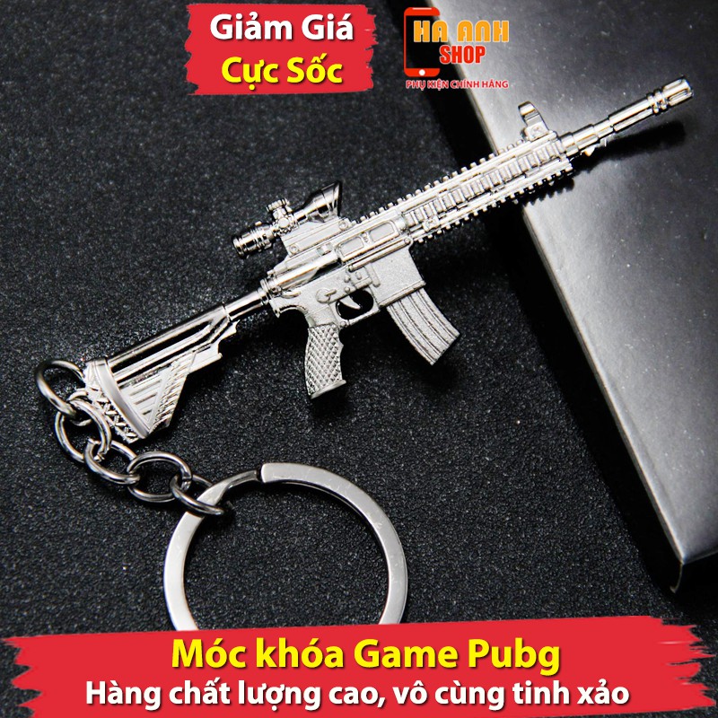 Móc khóa súng M416 Game Pubge Mobile, móc khóa game bubg vô cùng tinh xảo