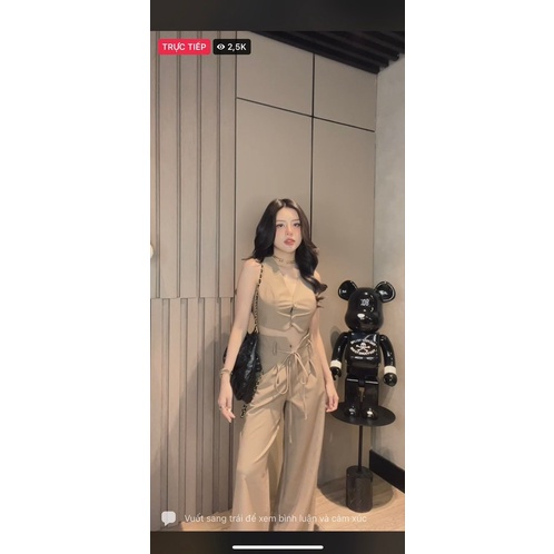 Set Áo Sát Nách Mix Quần Xuông Cao Bồi MPB