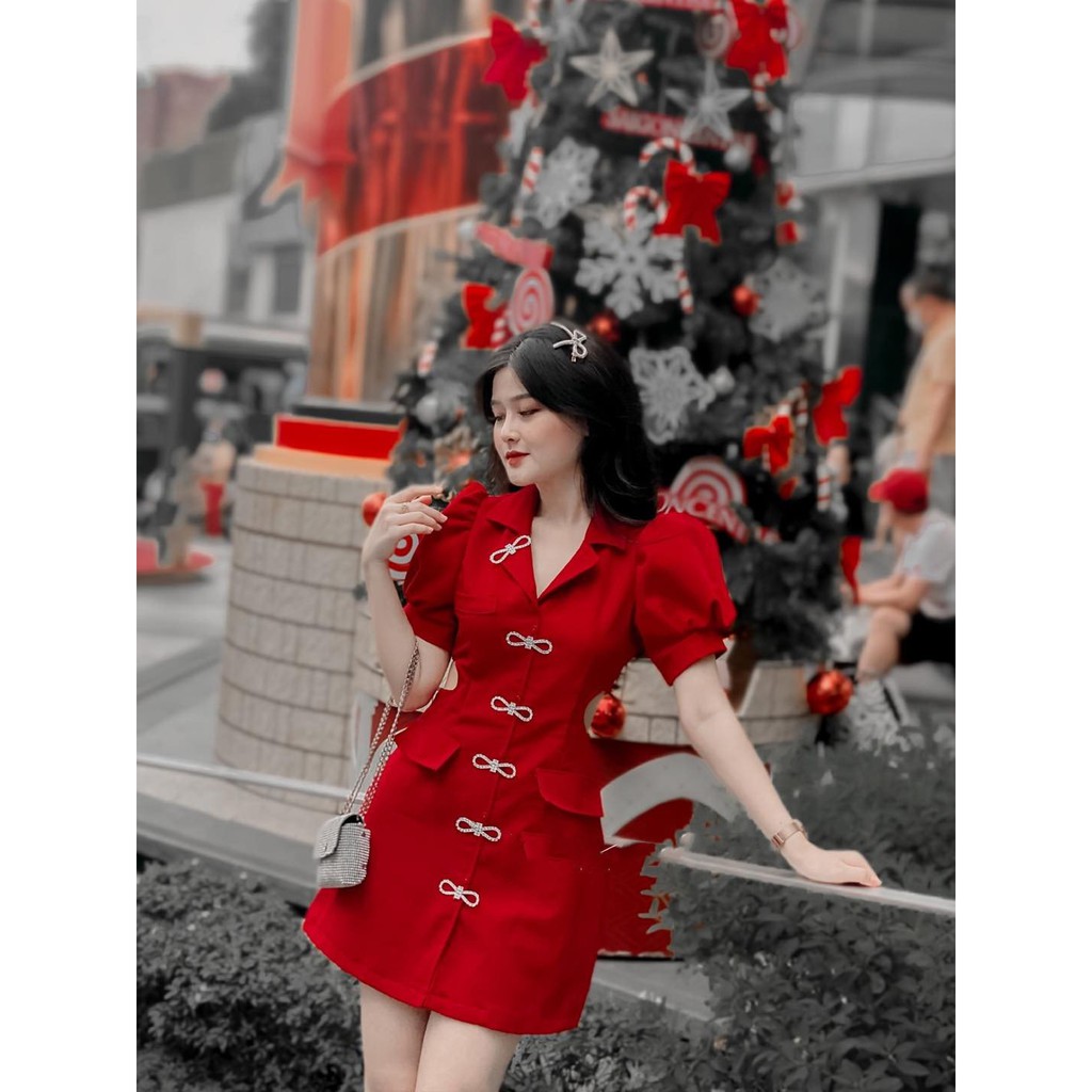 Đầm đi chơi tết, dự tiệc tay phồng Bell Dress | BigBuy360 - bigbuy360.vn