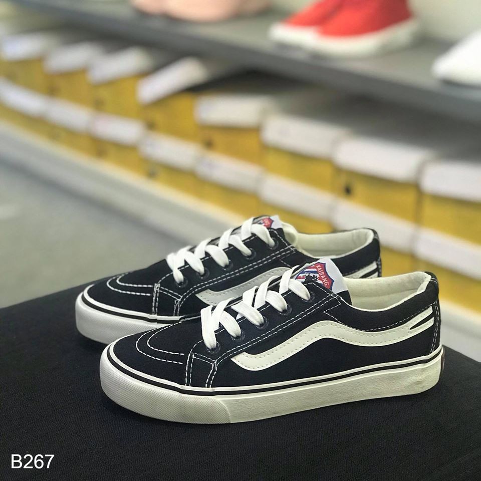 Giày Bata Nữ Đế Cao 2 cm Màu Đen B267 new HOT . 🌟 2020 . : ₁ ^ ^ g : `
