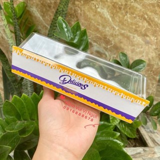Hộp Vuông giấy nắp trong đựng Bánh