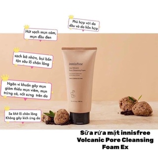 SỮA RUA MẶT INNISFREE TRO NÚI LỬA