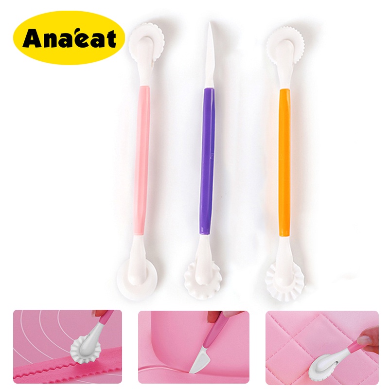 Set 3 bút Anaeat chạm khắc làm bánh