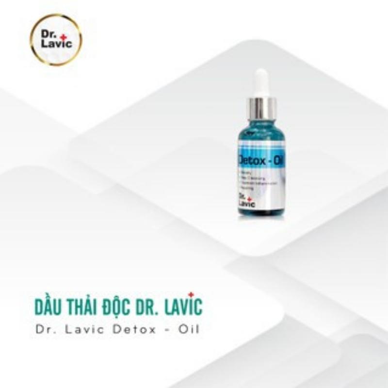 Detox Thải Độc Da Mặt Dr.Lavic Detox – Oil 30ml Hàng Chính Hãng