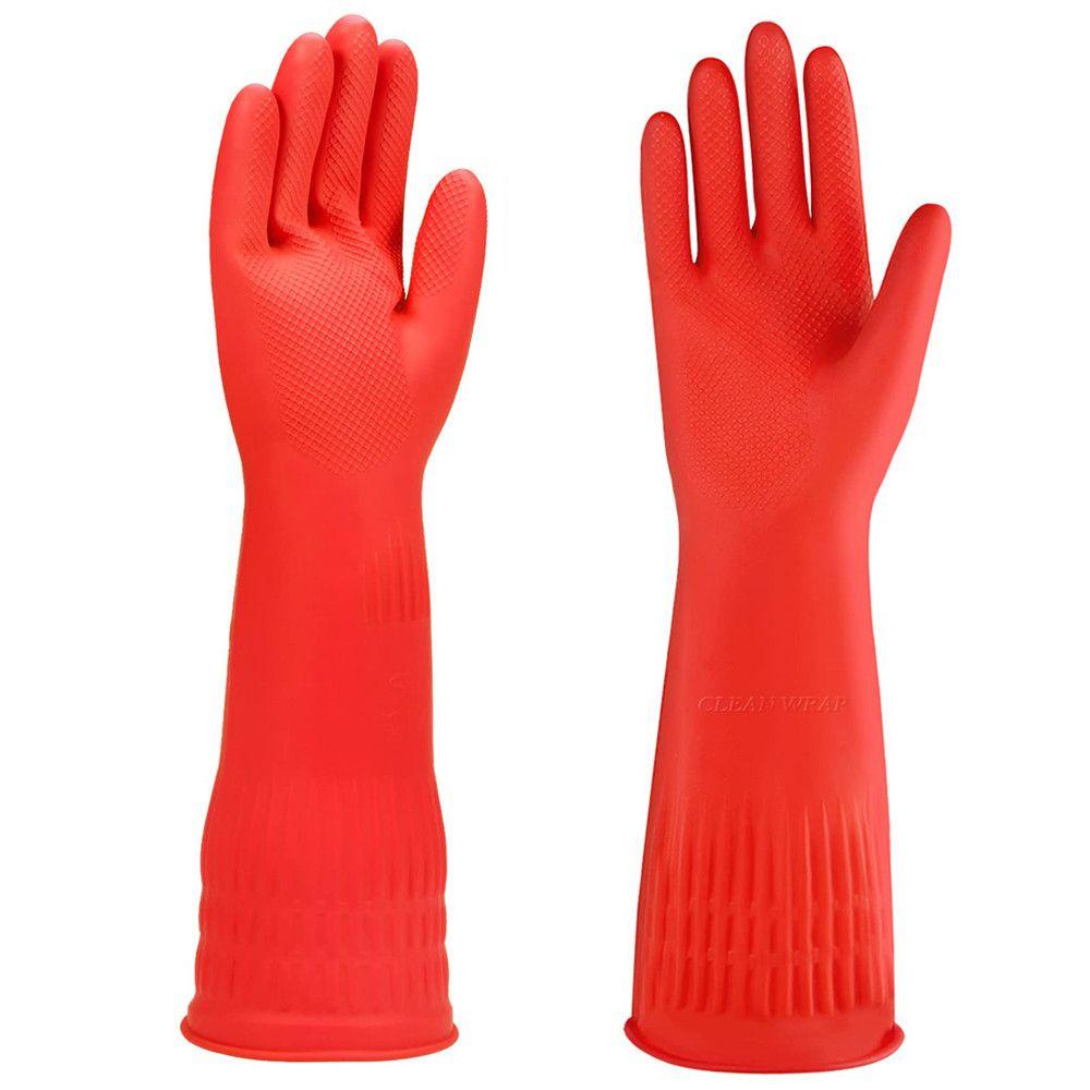 Găng Tay Cotton Lót Vải Bền Chống Nước Dùng Rửa Chén