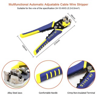 Paron? JX-D5301 Multifunctional Ratchet Crimping Tool Wire Strippers Terminals