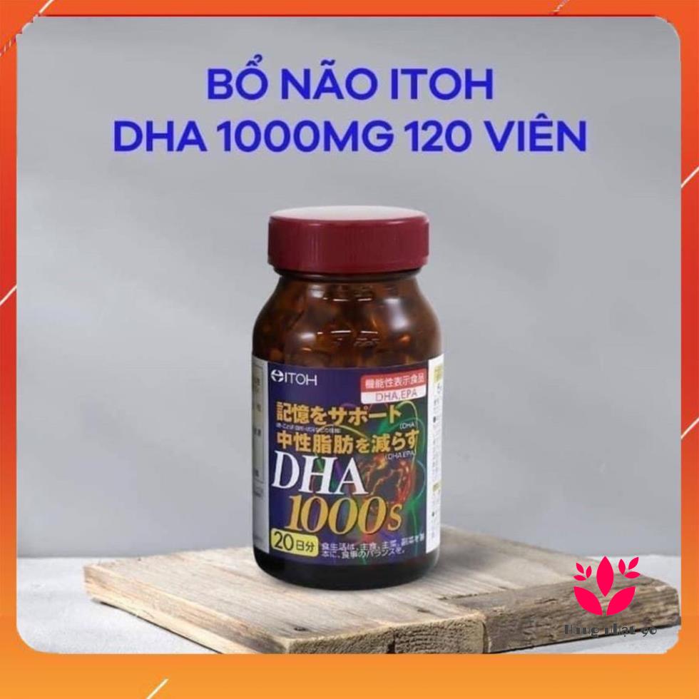 Viên Uống Bổ Não DHA 1000s nhật bản