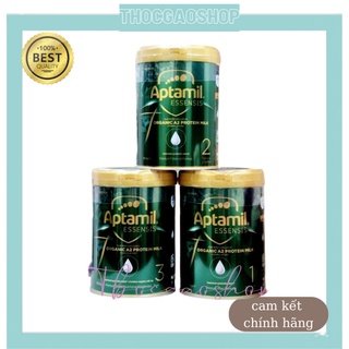 Sữa bột Aptamil Essensis đủ số 900gr sạch organic đạm A2