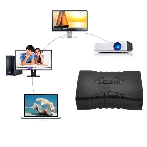 HDMI Female to HDMI Female Connector F/F Coupler Extender Cable Cord Extension for HDTV HDCP 1080P