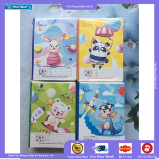 [ MẪU MỚI ] Vở Ô LY 123 48 trang 4ly Chống Lóa - Chống mỏi mắt