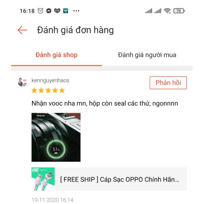 [ FREE SHIP ] Cáp Sạc OPPO Chính Hãng Hỗ Trợ Sạc Nhanh VOOC