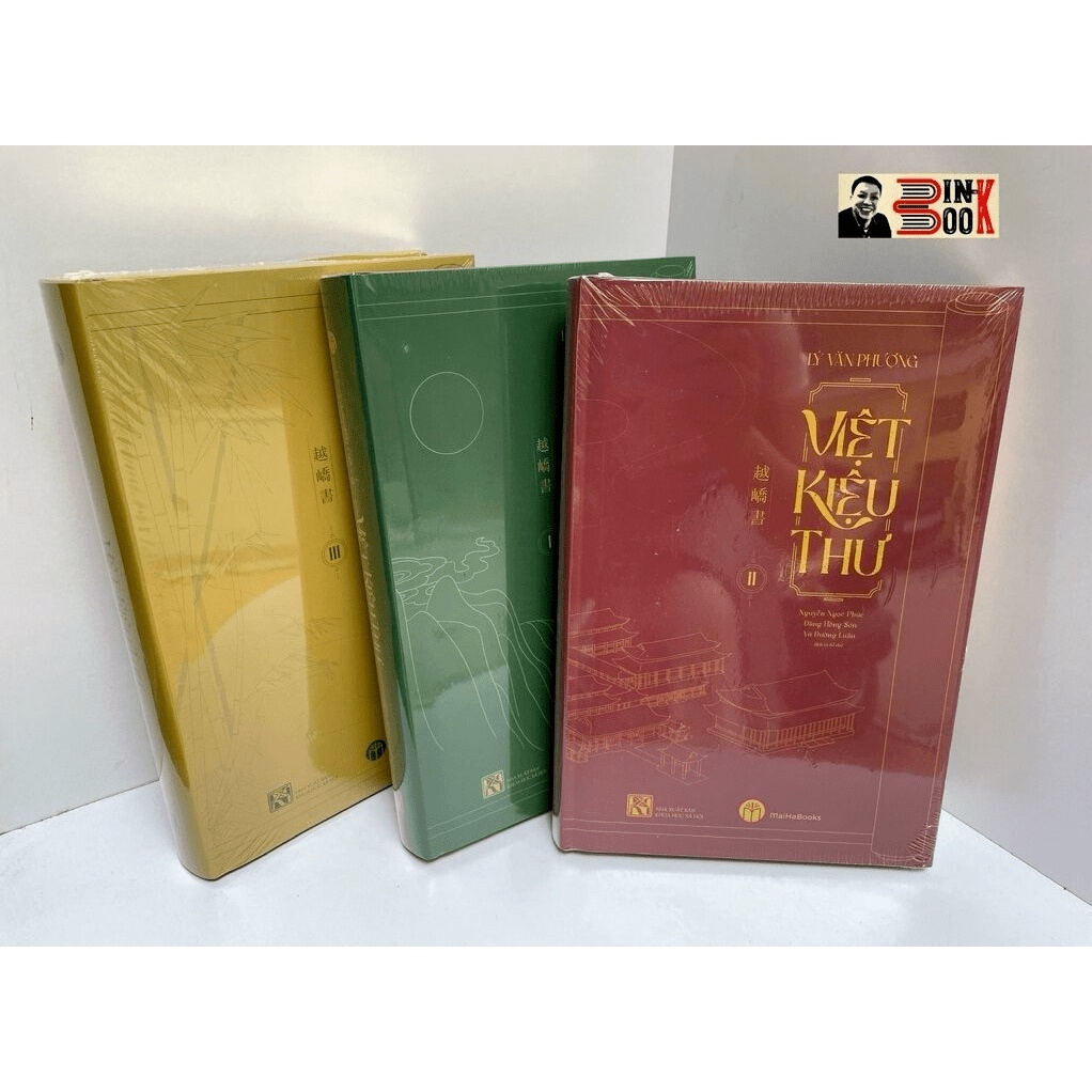 Sách - Việt Kiệu Thư - Lý Văn Phượng - Trọn Bộ 3 Cuốn - Bìa Cứng Giới Hạn - Bình Book