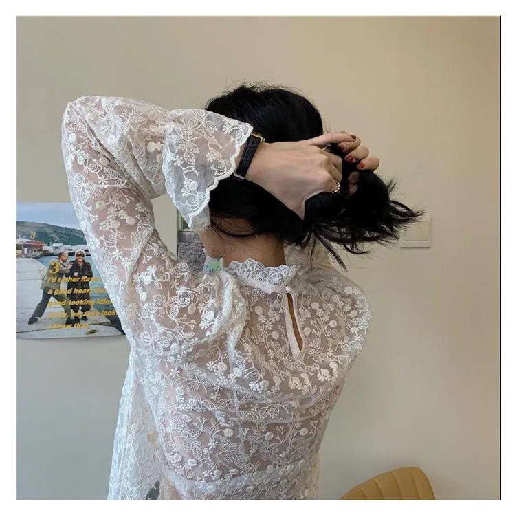 Áo Ren Kiểu Mỏng Một Lớp Mặc Kèm Áo Len, Gile Phong Cách Bánh Bèo Dễ Thương ❤️