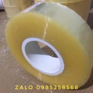 Băng dính cuộn 1kg lõi nhựa 8mm hàng đẹp rẻ vô địch
