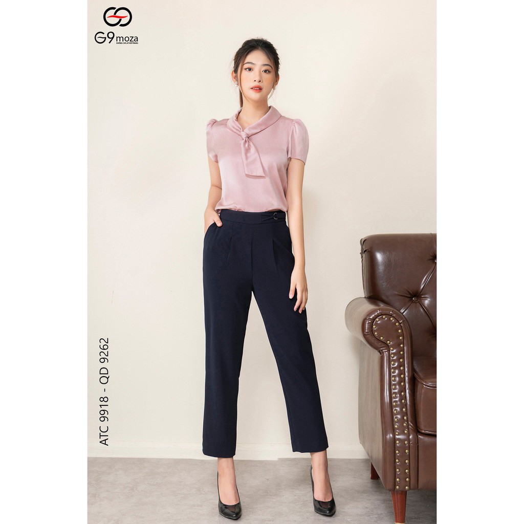 Áo Sơ mi công sở G9moza 9918 chất liệu lụa