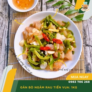 Gân Bò Ngâm Rau Tiến Vua Hũ 1Kg