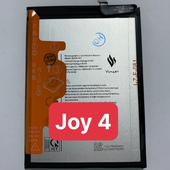 pin vsmart Joy 4 / BVSM-441 / pin zin hãng 5000mAh