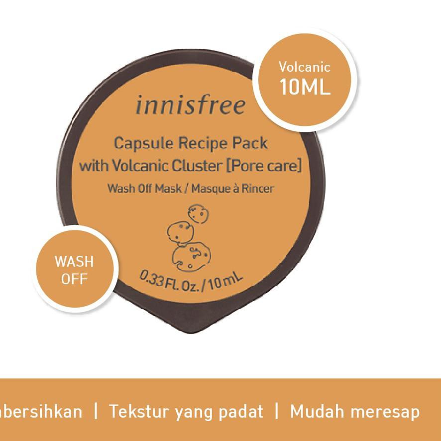 (Hàng Mới Về) Gói Thuốc Viên Nang Innisfree 73 (Se Khít Lỗ Chân Lông Scoria) 10ml