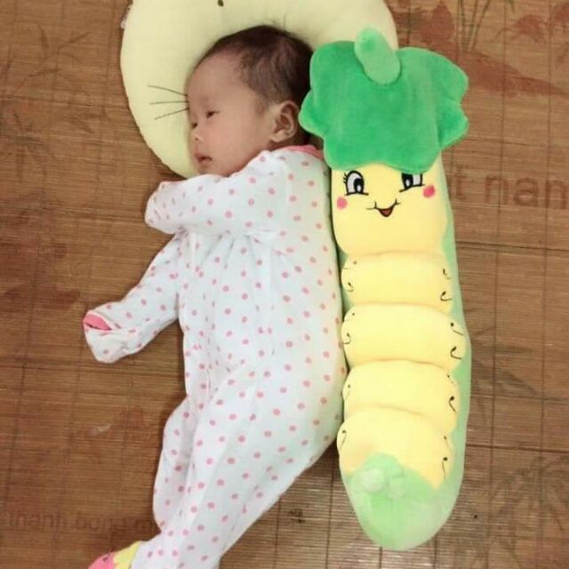 Gối ôm 3d con sâu 60cm