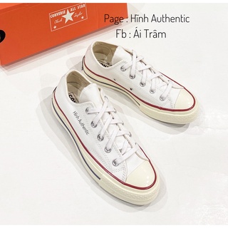 Giày Converse 1970s trắng cổ thấp